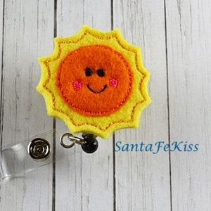 Nurses Badge Holder w retractable badge reel